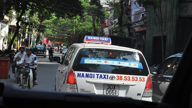 Hanoi-taxi moyens transports hanoi